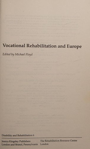 Vocational rehabilitation and Europe