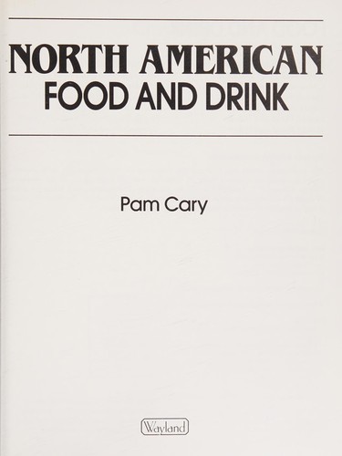 North American food and drink