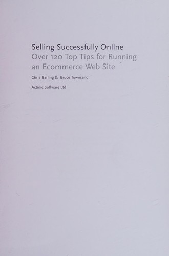 Selling Successfully Online