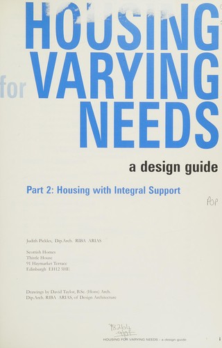 Housing for Varying Needs