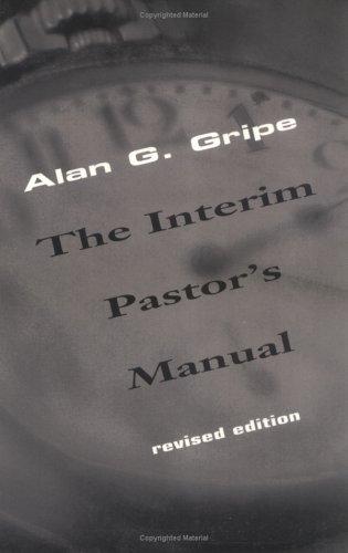 The interim pastor's manual