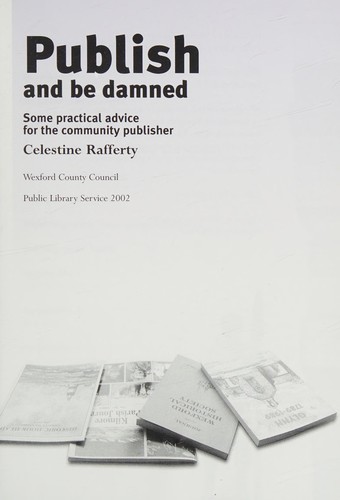 Publish and be damned