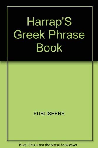 Harrap's Greek phrase book