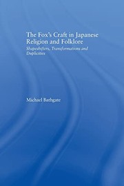 Fox's Craft in Japanese Religion and Culture