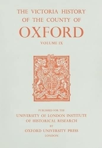 History of the County of Oxford