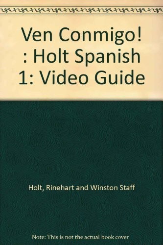 Ven Conmigo! : Holt Spanish 1