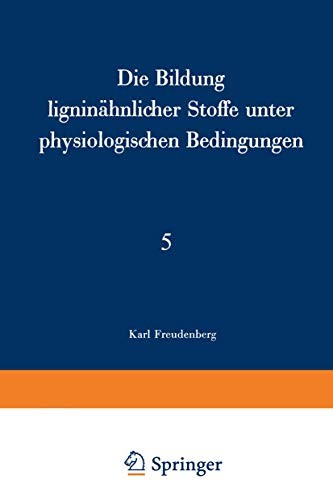Die Bildung liginähnlicher Stoffe unter physiologischen Bedingungen