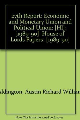 Economic and monetary union and political union