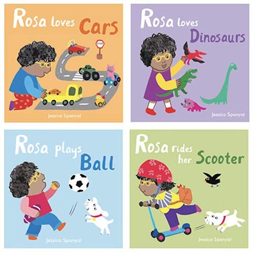 All about Rosa Board Book Set Of 4