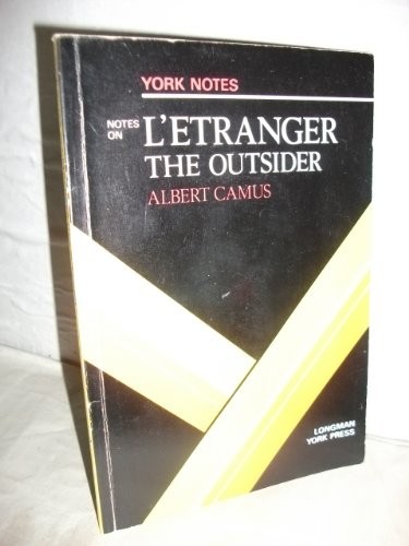 Albert Camus, "The Outsider"