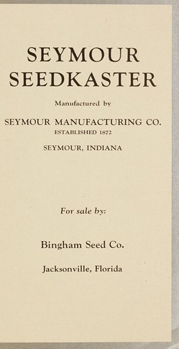 Seymour seedkaster