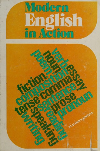 Teacher's Edition Manual and Answer Book (Modern English in Action, Level 7)
