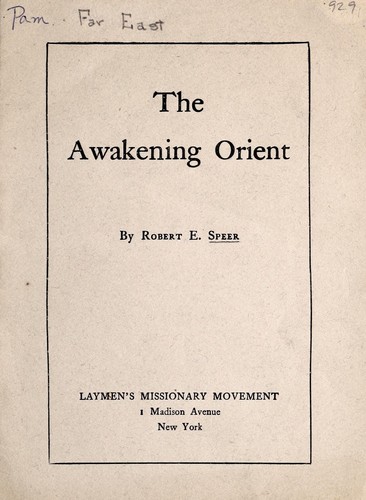 The awakening Orient