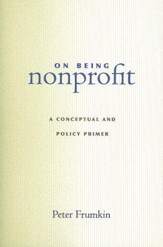 On Being Nonprofit