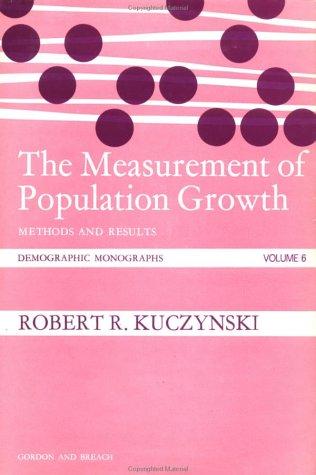 Measurement of Population Growth