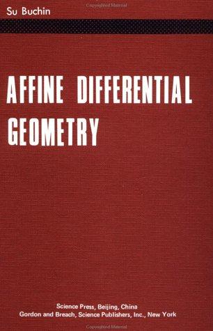 Affine differential geometry