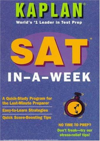 KAPLAN SAT IN A WEEK