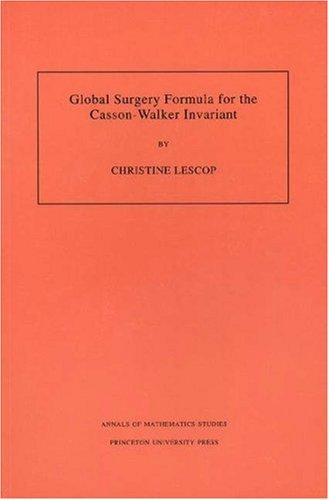 Global surgery formula for the Casson-Walker invariant