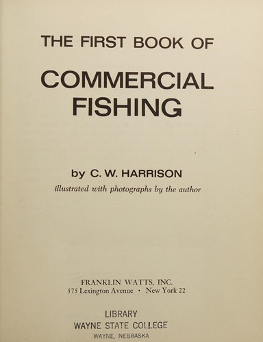 The first book of commercial fishing