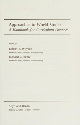 Approaches to world studies