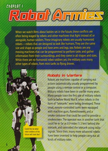 Robots in the Military