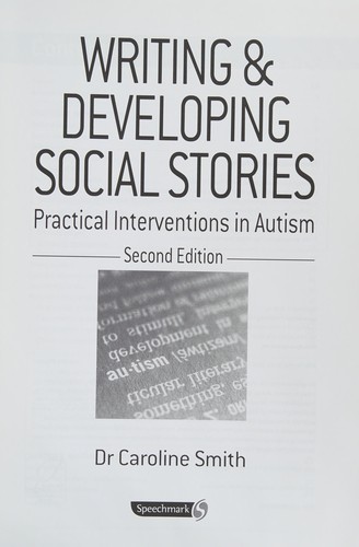Writing & developing social stories