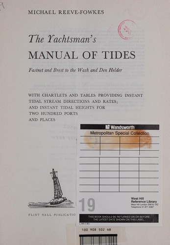 The yachtsman's manual of tides