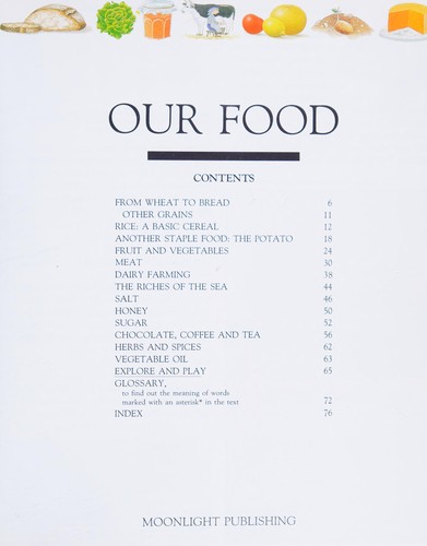 Our Food (Moonlight First Encyclopaedia)