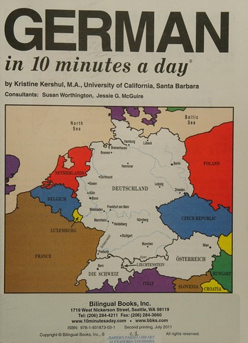 German in 10 minutes a day