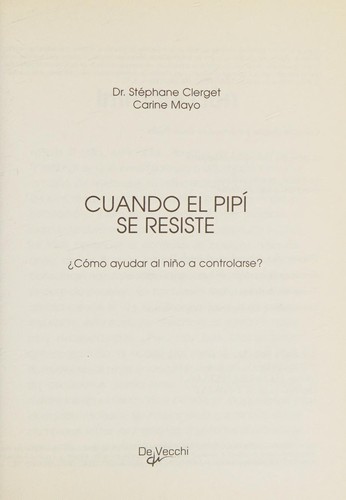 Cuando el pipí se resiste