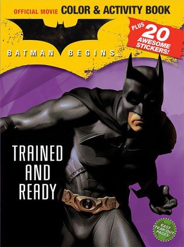 Batman Begins Color & Activity Book with Stickers