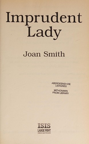 Imprudent Lady