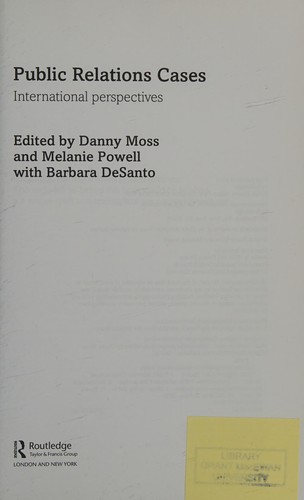 Public Relations Cases and Readings