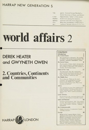 World Affairs