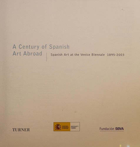 A century of Spanish art abroad