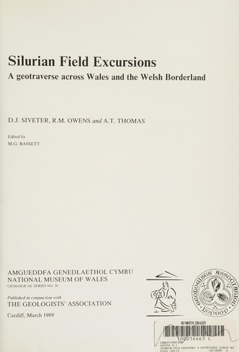 Silurian Field Excursions