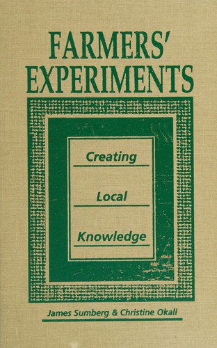 Farmers' experiments
