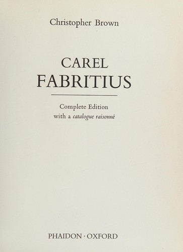 Carel Fabritius