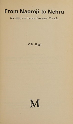 From Naoroji to Nehru