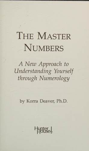 The master numbers