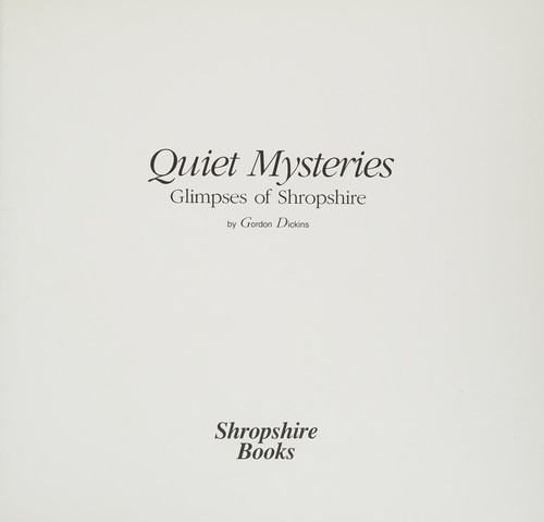 Quiet Mysteries