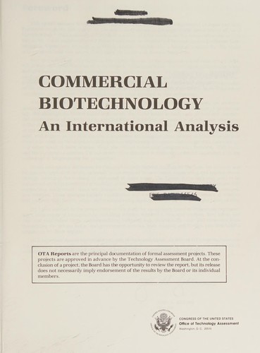 Commercial biotechnology