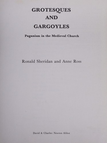 Grotesques and gargoyles