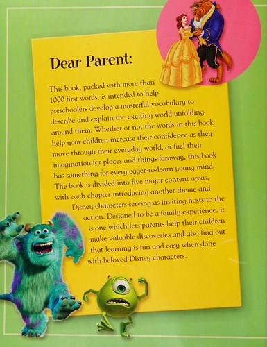 Disney my first 1000 words