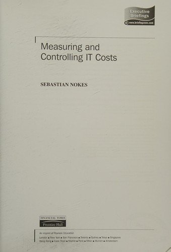 Measuring and Controlling It Costs (MBEX)