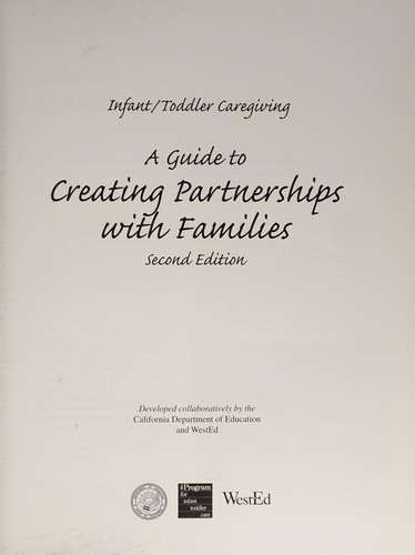 Infant/toddler caregiving