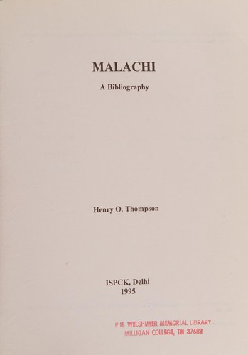 Malachi