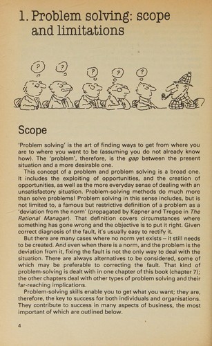 Problem solving