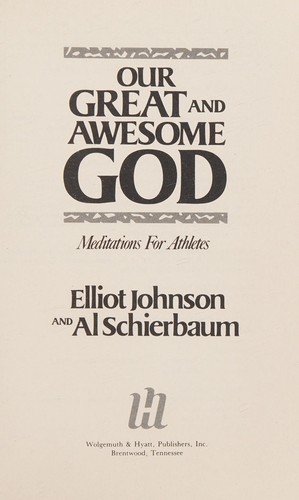Our great and awesome God
