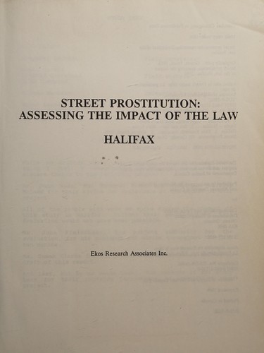 Street prostitution